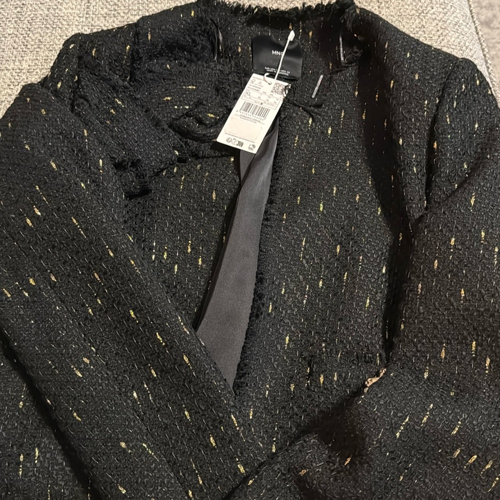 NWT Black and Gold Jacket